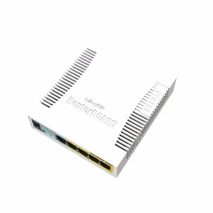 MikroTik CSS106-1G-4P-1S -kytkin, 5x 10/100/1000Base-T, 1x SFP