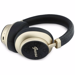 Wireless headphones Guess ENC 4G Gold Script Metal black