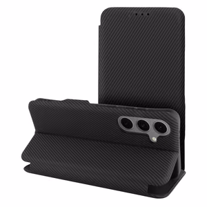 Flip case for Samsung S25 PLUS Folio Side Magnet black