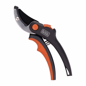 BLACK+DECKER-ohileikkaavat oksasakset, 20,3 cm