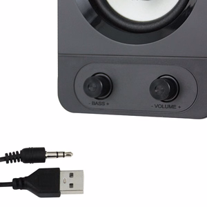Esperanza EGS107 kaiuttimet 2.1 USB LED 5 W mustat