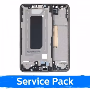 Keskikehys Samsung A346 A34 5G / Black / (Service Pack)