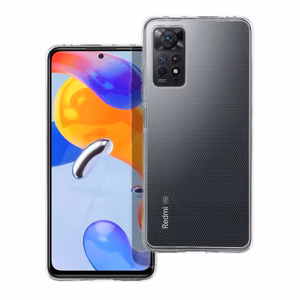 Läpinäkyvä Suojakuori Xiaomi Redmi Note 11 PRO 5G:lle 2 mm (kameransuoja)