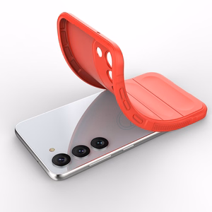 Magic Shield Suojakuori Samsung Galaxy S23+:lle joustava panssaroitu punainen