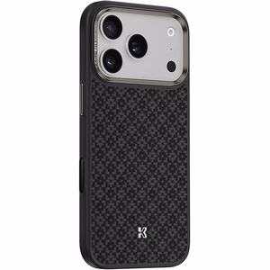 Musta Benks Magnetic Armor Pro Armor Grid 600D kevlar- ja metallikehyksinen suojakuori (C.K.FL.AP.BK.B072) malleihin iPhone 18 Pro / iPhone 17 Pro Camera Control -painikkeella