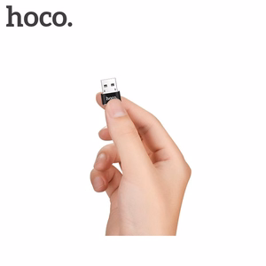 Hoco UA6 OTG-sovitin USB A - USB C musta