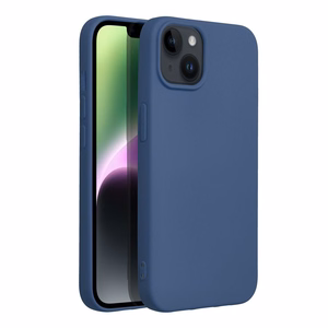SILIKONINEN suojakuori puhelimelle IPHONE 14 sininen