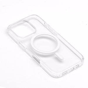 Clear Mag Cover Elite STR-suojakuori mallille iPhone 17 Pro / 18 Pro, MagSafe-yhteensopiva, kellastumattomasta materiaalista ja Camera Control -painikkeella – läpinäkyvä