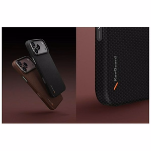Uniq Keva EDGE Magclick Charging -suojakuori iPhone 18 Pro Max / 17 Pro Max – musta