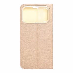 Läppäsuojakuori iPhone 17 PRO:lle Luna Book Gold kultainen
