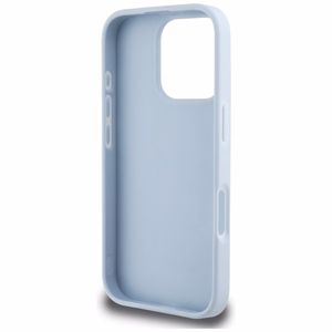 Guess Hardcase PU Grained Big 4G and Classic Logo Suojakuori iPhone 16 Pro Max 6,9":lle - sininen