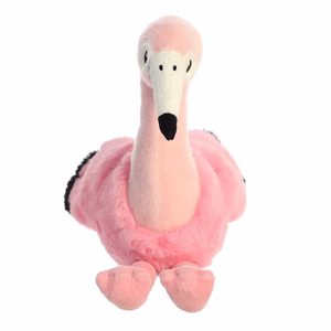 Eco Nation ympäristöystävällinen flamingopehmolelu, 24 cm
