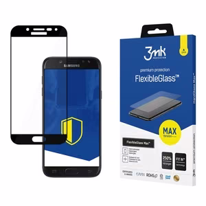 Samsung Galaxy J5 2017 Musta - 3mk FlexibleGlass Max™ - 3mk FlexibleGlass Max™