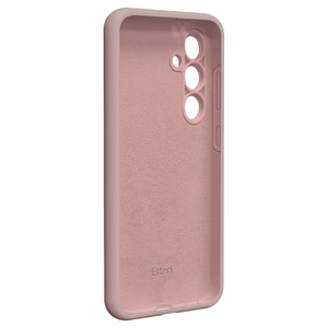Etteri Silicone case for Samsung Galaxy S24 FE light pink