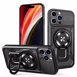 Defender Armor Mag -kotelo iPhone 14 Pro Max 6,7', musta