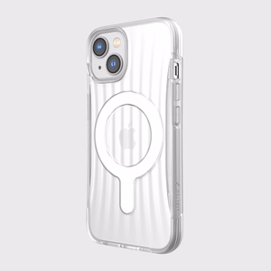 Raptic X-Doria Clutch Case iPhone 14 kanssa MagSafe takakansi läpinäkyvästä