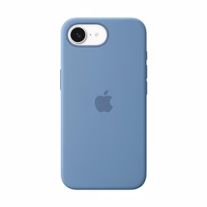MD3Q4ZM/A iPhone 16e silikoninen suojakuori, talvensininen