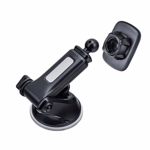 Magneettinen auton puhelinteline Forcell F-Grip Carbon H-CT327 tuulilasi / kojelauta musta
