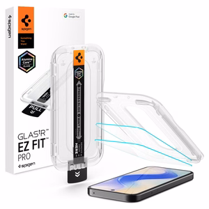 Spigen Glas.tR EZ Fit Pro 2 kpl Karkaistu lasi Näytönsuoja Google Pixel 10A:lle