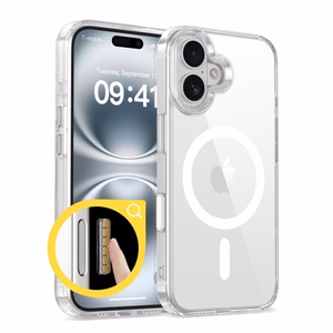 Tech-Protect Flexair Hybrid CC Magsafe iPhone 16 suojakuori - kirkas