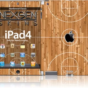Nexgen Hardwood Classic 3D -koristetarrasarja iPad 2/3/4 -laitteelle