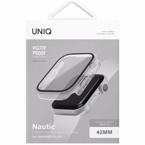 Uniq Nautic Suojakuori Apple Watch 42mm:lle - läpinäkyvä