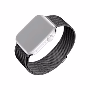 Fixed FIXMEST-434-BK -verkkoranneke Apple Watchille 42/44/45/46/49 mm, musta