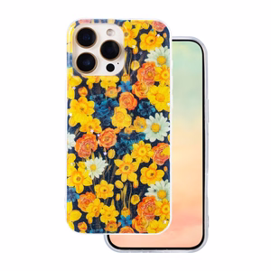Glow Glam suojakuori iPhone 16 Pro Max 6,9'' oranssi