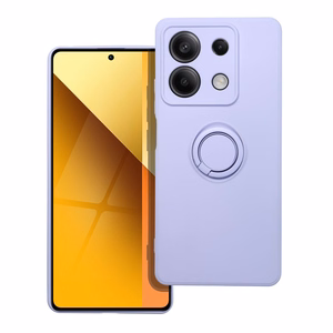 Silikoninen Suojakuori Renkaalla Xiaomi Redmi Note 13 5G:lle violetti