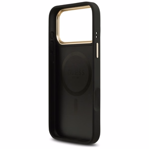 Guess 4G Stripe MagSafe -suojakuori iPhone 17 Pro Max - musta