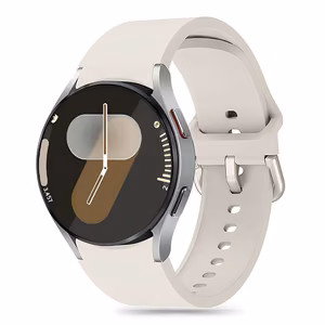 TECH-PROTECT SILICONE SAMSUNG GALAXY WATCH 4 / 5 / 5 PRO / 6 / 7 / FE STARLIGHT
