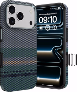Benks Magnetic Armor Pro Aurora Kevlar 600D Suojakuori (C070) iPhone 17 Pro Max:lle