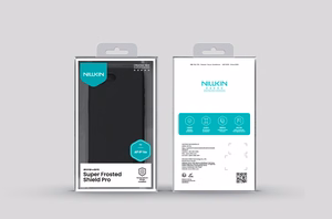 Nillkin Super Frosted Shield Pro Suojakuori iPhone 16e / 17e:lle - Musta