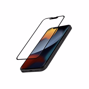 Crong Anti-Bacterial 3D Armor Glass 9H tempered-glass screen protector for iPhone 14 Plus / 13 Pro Max, with installation frame