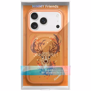 Nimmy Jelen MagSafe Suojakuori iPhone 17 Pro - Oranssi