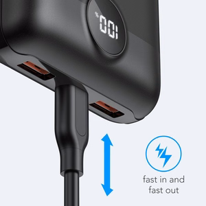 VEGER varavirtalähde 20000 mAh PD QC3.0 2A 22,5W S20 (W2053) musta