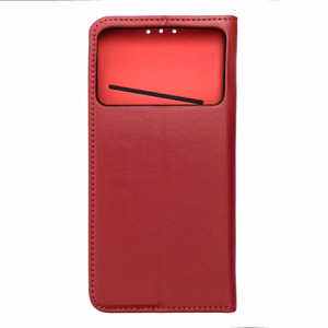 Flip case for Samsung S26 EDGE Smart Pro Book leather maroon