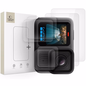 Tech-Protect Glass Fit+ 2 kpl karkaistu lasi GoPro Hero 13:lle - läpinäkyvä