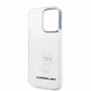 Karl Lagerfeld KLHCP14XHNCHTCT iPhone 14 Pro Max 6.7" transparent hardcase Ikonik Choupette