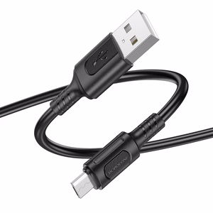 Borofone kaapeli BX111 Feliz - USB - Micro USB - 2,4A 1 m musta