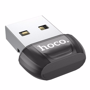 Hoco Bluetooth USB-A Sovitin UA18 Musta