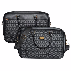 Wonder Briefcase Kannettava tietokone 17 tuumaa pico quilted musta