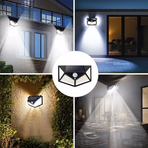Forever Light Aurinkokenno LED-lamppu SUNARI FLS-65 100*SMD PIR 6W 480lm 6000K 1200mAh Li-Ion
