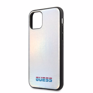 Guess GUHCN65BLD iPhone 11 Pro Max silver/silver hard case Iridescent