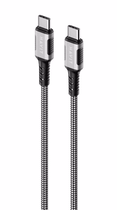 Havit CB6297 - magneettinen USB Type C - USB Type C -kaapeli, 1 m (musta)