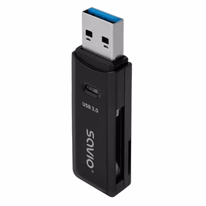 SAVIO SD-kortinlukija, USB 3.0, AK-64
