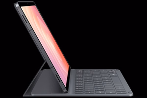 DX730UB Book Cover Keyboard Slim Samsung Galaxy Tab S11, Black