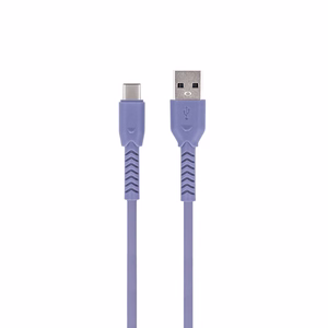 Maxlife MXUC-04 kaapeli USB - USB-C 1,0 m 3A, violetti