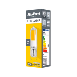 Rebel G9 LED-lamppu, 4 W, 4000 K, 230 V