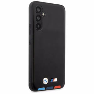 BMW BMHCSA5422PTDK Samsung Galaxy A54 musta/musta Leather Stamp Tricolor
